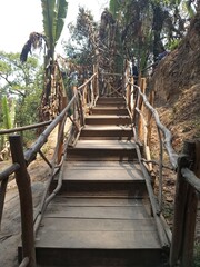 Old bridge in guatemala