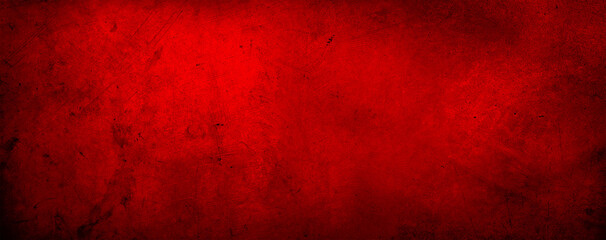 Red textured concrete wall background