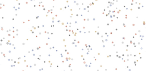 silver confetti explosion festive background