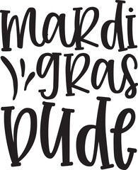  mardi gras dude   Mardi Gras Svg,