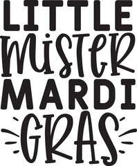 little mister mardi gras