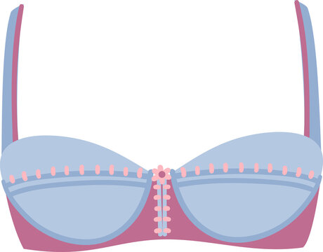 Underwear. Bra. Illustration