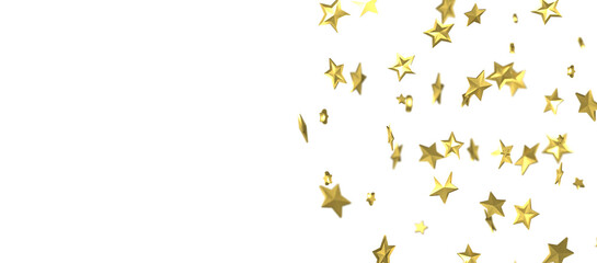 A gray whirlwind of golden snowflakes and stars. New png