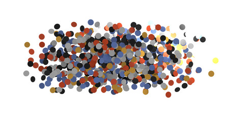 confetti png. Gold confetti falls from the sky. Glittering confetti on a transparent background. Holiday - in 3d png