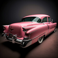 Obraz na płótnie Canvas 1955 Cadillac Fleetwood Sixty Special