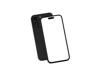 mobile smartphone device digital isolated 3d - mockup