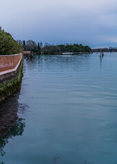 Fototapeta na wymiar view of the lagoon in Venice, Italy