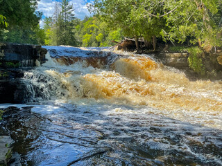 Michigan Tahquamenon Falls lower river