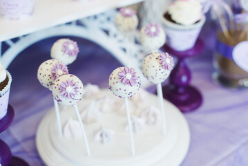candy bar at a wedding