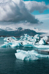 Fototapeta Iceberg nella laguna in Islanda obraz