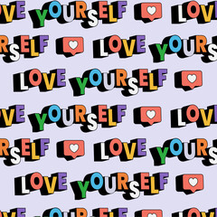 Inspirational quote. Motivational background, Instagram post style. Vector illustration. 