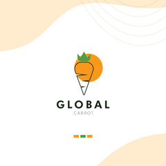 Global Carrot logo design