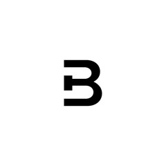 letter b logo design 