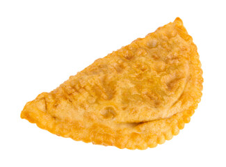 Chebureks isolated on white background.