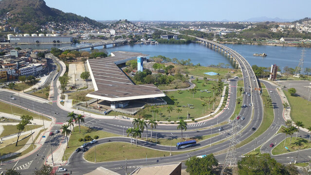 Rodovi&aacute;ria de Vit&oacute;ria, Segunda Ponte e Cinco Pontes. Vit&oacute;ria, Esp&iacute;rito Santo, Brasil.