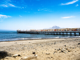 Playa de Huanchaco, Trujillo, Peru