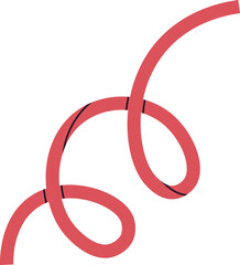 Confetti flat icon Party decorative element