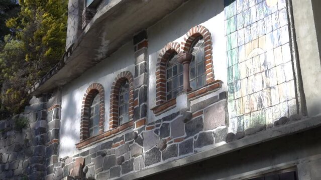The Hermitage of Silence, La Ermita Des Silencia. Wonderful Monastery by the popocatepetl volcano in Mexico, Orizaba