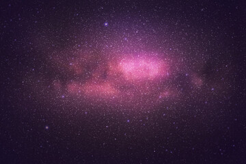 Night starry sky. Milky Way, stars and nebula. .Space vector background