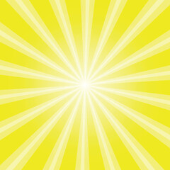 Obraz premium Abstract background illustration. Colorful sunburst