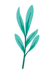 branch with leafs