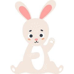 Cute easter bunny
