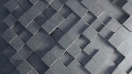 gray tiles with shadow 2