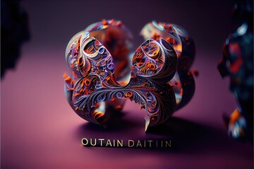 Fototapeta premium quantum reality. Generative AI. 2