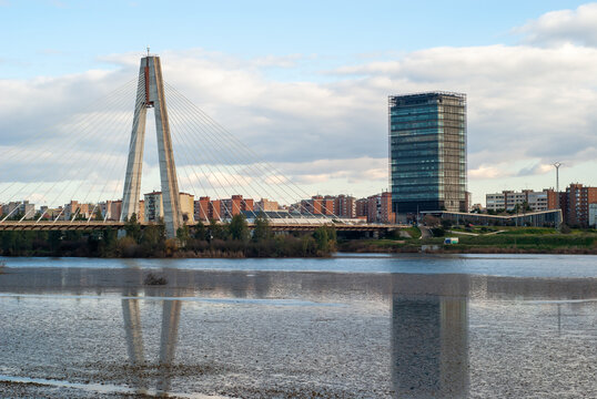 Panoramica de la ciudad de Badajoz.