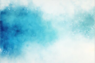 Blue Watercolor Background