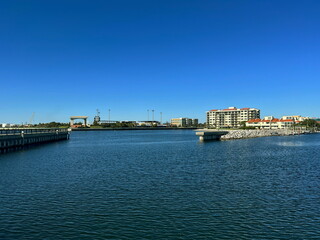 Obraz premium Palafox Pier and Marina
