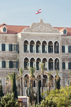 Lebanese Government Seat Grand Serail, Beirut, Lebanon