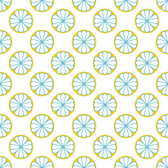 Seamless background of graphics. green, purple, blue, pastel and orange