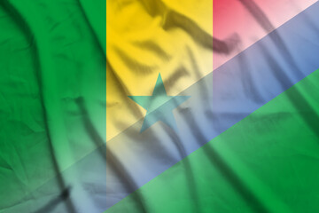 Senegal and Lesotho national flag transborder negotiation LSO SEN