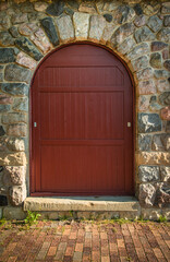 Classic old Train Station Structure Standish Michigan