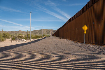 US -- Mexico border wall