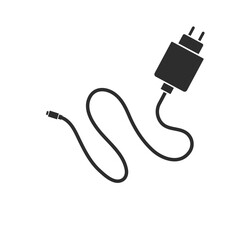 phone charger adapter icon vector illustration design template