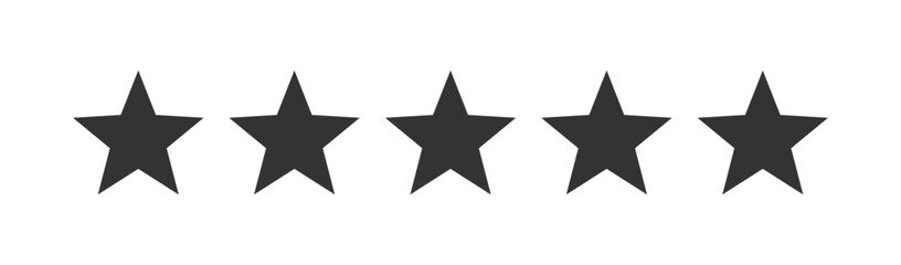 Five stars rating