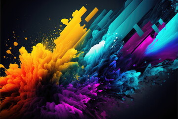 abstract background, colorful wallpaper, Made by AI,Artificial intelligence