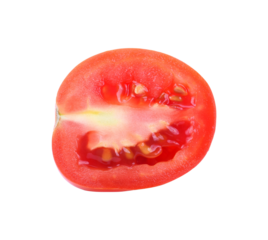 Cherry tomatoes stack isolated transparent png