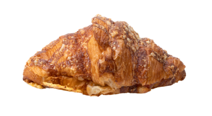 croissant isolated on transparent png