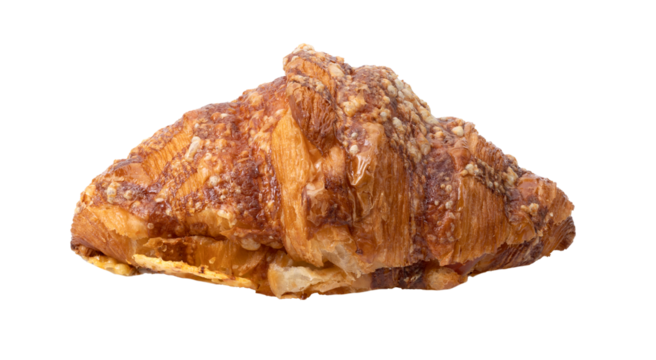 croissant isolated on transparent png