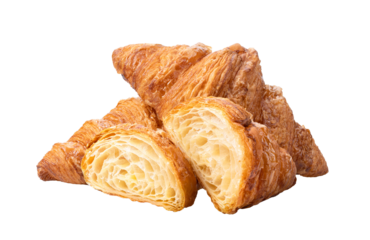croissant on transparent png