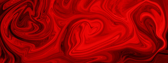 Abstract modern colorful liquid flow background. Abstract red and black Liquid shape background. Vector illustration