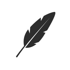 feather icon vector design illustration element