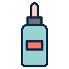 serum filled line icon