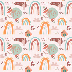 Vintage Aesthetic Seamless Background Design