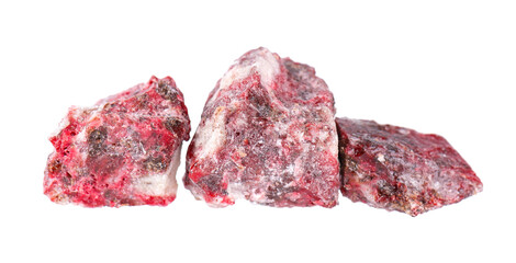 Benzoin Siam resinoid isolated on white background. Mix of benzoin and Dammar resin. Tropical resins.