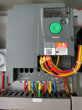 Schneider Variable Speed Drive components.