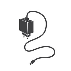 phone charger adapter 3d  icon vector illustration design template